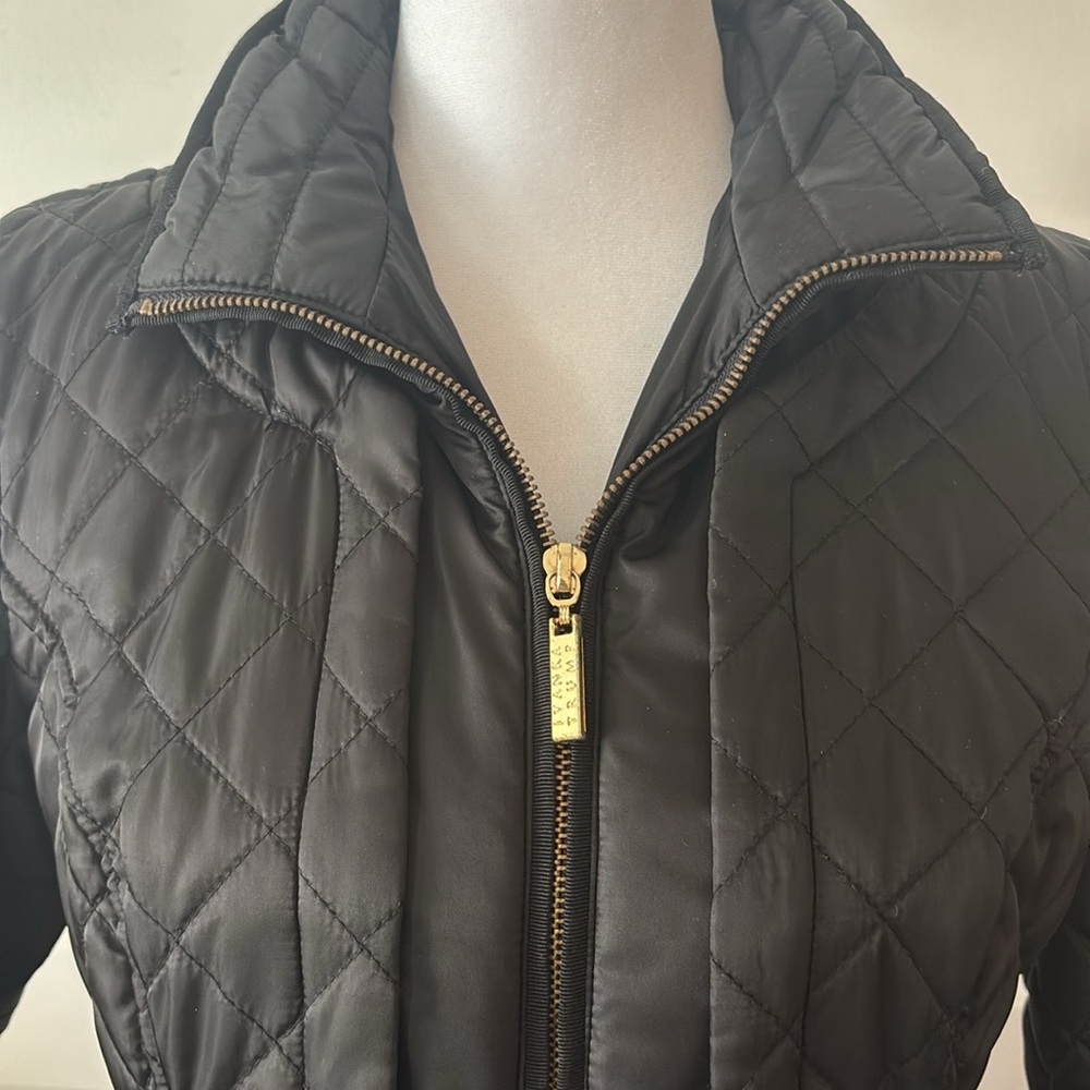 Ivanka Trump Black Quilted Women's Jacket size XS in great condition
